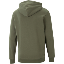 PUMA Essentials Tape Camouflage Fleece-Hoodie Herren 73 - green moss M