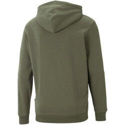 PUMA Essentials Tape Camouflage Fleece-Hoodie Herren 73 - green moss XL