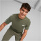 PUMA Essentials Tape Camouflage T-Shirt Herren 73 - green moss M