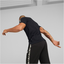 PUMA Essentials Tape Camouflage T-Shirt Herren 01 - PUMA black M