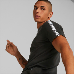 PUMA Essentials Tape Camouflage T-Shirt Herren 01 - PUMA black M