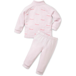 PUMA Minicats Print Fleece Baby-Jogginganzug 62 - pearl...