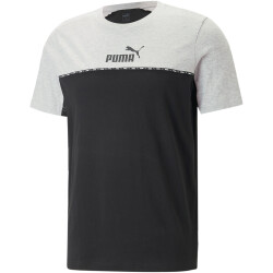 PUMA Essentials Block x Tape T-Shirt Herren 04 - light...