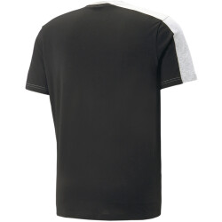 PUMA Essentials Block x Tape T-Shirt Herren 04 - light gray heather L