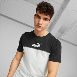 PUMA Essentials Block x Tape T-Shirt Herren 01 - PUMA...
