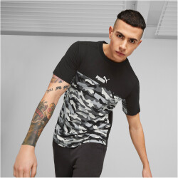 PUMA Essentials Block Camouflage T-Shirt Herren 01 - PUMA...