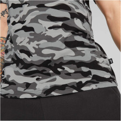 PUMA Essentials Block Camouflage T-Shirt Herren 01 - PUMA black M