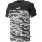PUMA Essentials Block Camouflage T-Shirt Herren 01 - PUMA black M