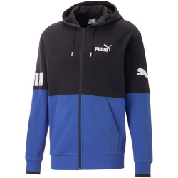PUMA Power Colorblock Kapuzenjacke Herren 92 - royal...