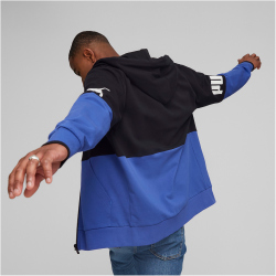 PUMA Power Colorblock Kapuzenjacke Herren 92 - royal sapphire M
