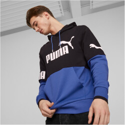 PUMA Power Colorblock Hoodie Herren 92 - royal sapphire M