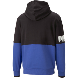 PUMA Power Colorblock Hoodie Herren 92 - royal sapphire L