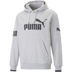 PUMA Power Colorblock Hoodie Herren 04 - light gray...