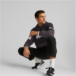PUMA Power Colorblock Hoodie Herren 01 - puma black L