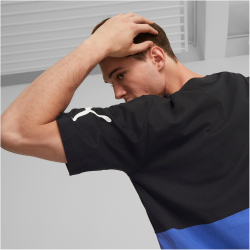 PUMA Power Colorblock T-Shirt Herren 92 - royal sapphire XL