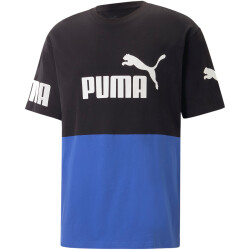 PUMA Power Colorblock T-Shirt Herren 92 - royal sapphire XXL