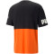 PUMA Power Colorblock T-Shirt Herren 23 - cayenne pepper XL