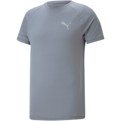 PUMA Evostripe T-Shirt Herren 69 - gray tile XL