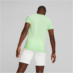 PUMA Evostripe T-Shirt Herren 35 - spring fern M