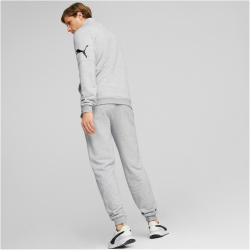PUMA Power Jogginganzug Herren 04 - light gray heather M