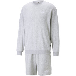 PUMA Relaxed Jogginganzug Herren 04 - light gray heather M