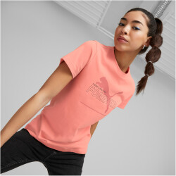 PUMA Essentials Better T-Shirt Damen 48 - hibiscus flower XL
