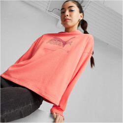 PUMA Essentials+ Better Hoodie Damen 48 - hibiscus flower S