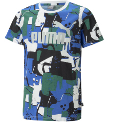 PUMA Essentials+ Street Art Print T-Shirt Jungen 02 -...