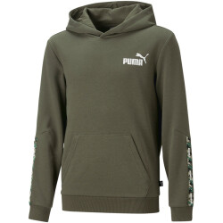 PUMA Essentials Tape Camouflage Hoodie Jungen 73 - green...