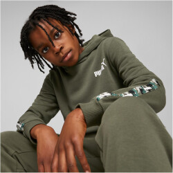 PUMA Essentials Tape Camouflage Hoodie Jungen 73 - green...