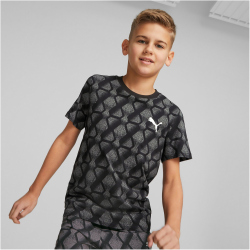 PUMA Active Sports Print T-Shirt Jungen 01 - PUMA black 104