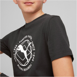 PUMA Active Sports Graphic T-Shirt Jungen 01 - PUMA black 140