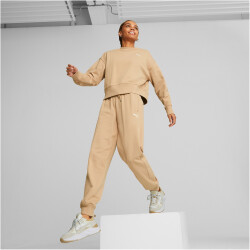 PUMA HER High-Waist Jogginghose Damen 89 - dusty tan L