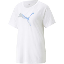 PUMA Evostripe T-Shirt Damen 02 - puma white XS