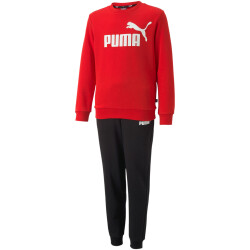 PUMA No.1 Logo Jogginganzug Jungen 11 - high risk red 140