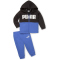 PUMA Minicats Colorblock Fleece Baby-Jogginganzug 92 - royal sapphire 68