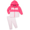 PUMA Minicats Colorblock Fleece Baby-Jogginganzug 62 - pearl pink 68
