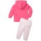 PUMA Minicats Colorblock Fleece Baby-Jogginganzug 62 - pearl pink 68