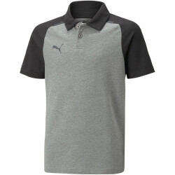 PUMA teamCUP Casuals Poloshirt Kinder 13 - medium gray...