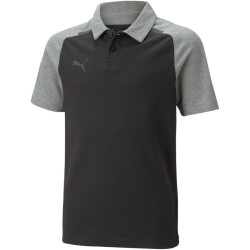PUMA teamCUP Casuals Poloshirt Kinder 03 - PUMA black 116
