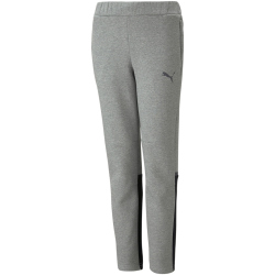PUMA teamCUP Jogginghose Kinder 13 - medium gray heather 140