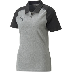 PUMA teamCUP Casuals Poloshirt Damen 13 - medium gray...