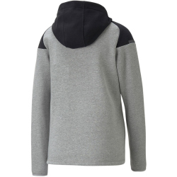 PUMA teamCUP Casuals Kapuzenjacke Damen 13 - medium gray...