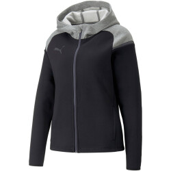 PUMA teamCUP Casuals Kapuzenjacke Damen 03 - PUMA black M