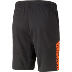 PUMA individualCUP Trainingsshorts Herren 50 - PUMA black/ultra orange S