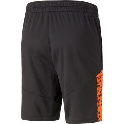 PUMA individualCUP Trainingsshorts Herren 50 - PUMA black/ultra orange M