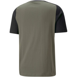 PUMA teamCUP Casuals T-Shirt Herren 35 - green moss S