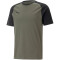 PUMA teamCUP Casuals T-Shirt Herren 35 - green moss S