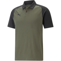 PUMA teamCUP Casuals Poloshirt Herren 35 - green moss S