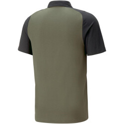 PUMA teamCUP Casuals Poloshirt Herren 35 - green moss S